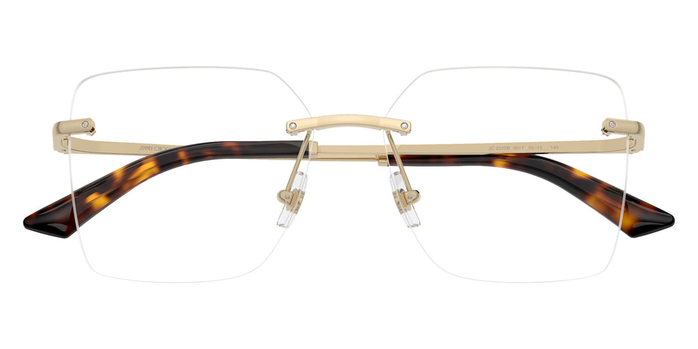 Jimmy Choo JC2020B 3017 55 - Pale Gold #id:jc2020b3017_s:102100