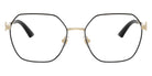Jimmy Choo JC2023B 3010 53 - Pale Gold/Black #id:jc2023b3010_s:108100