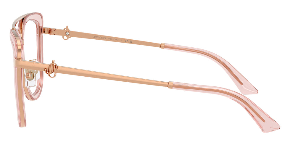 Jimmy Choo JC2024B 3008 52 - Rose Gold/Transparent Rose #id:jc2024b3008_s:102110