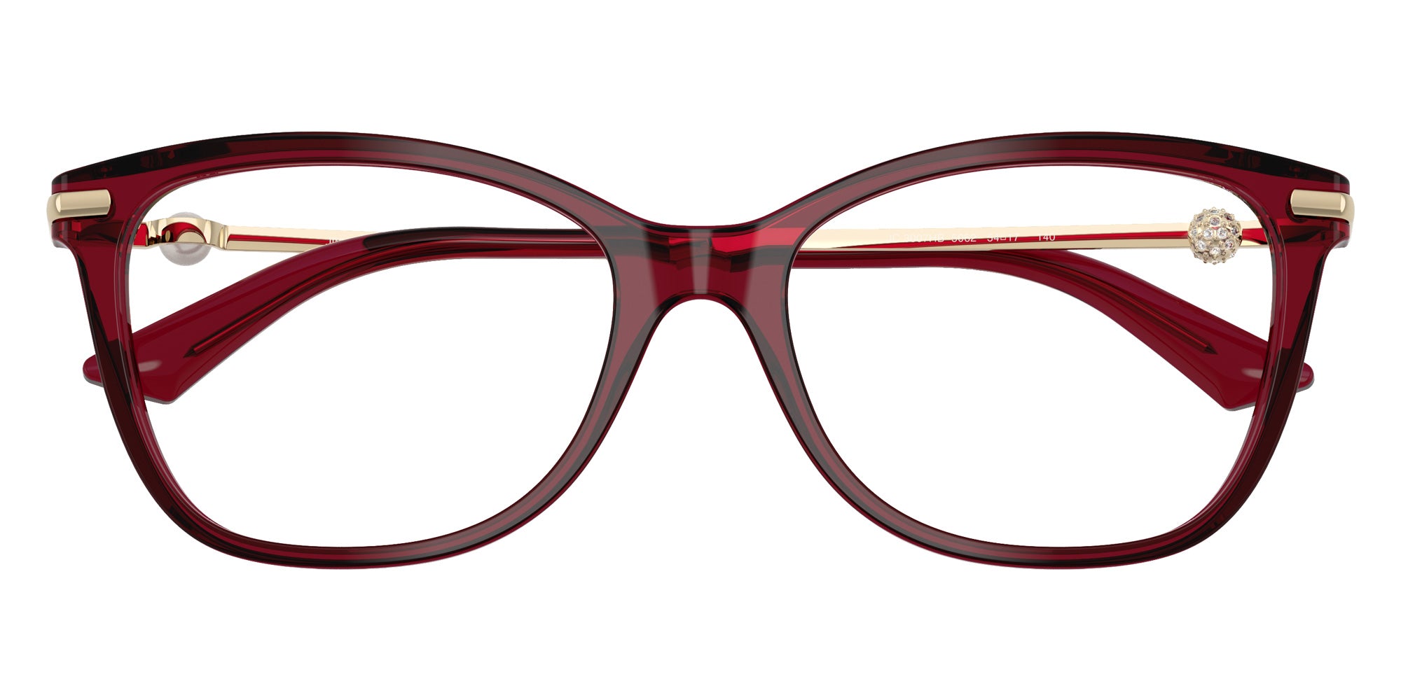 Jimmy Choo JC3007HB 5062 52 - Transparent Red #id:jc3007hb5062_s:102120