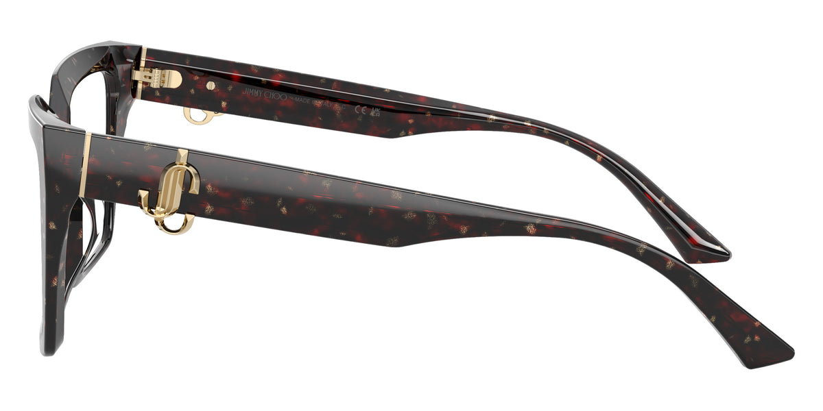 Jimmy Choo JC3017U 5125 52 - Dark Havana Glitter #id:jc3017u5125_s:100110