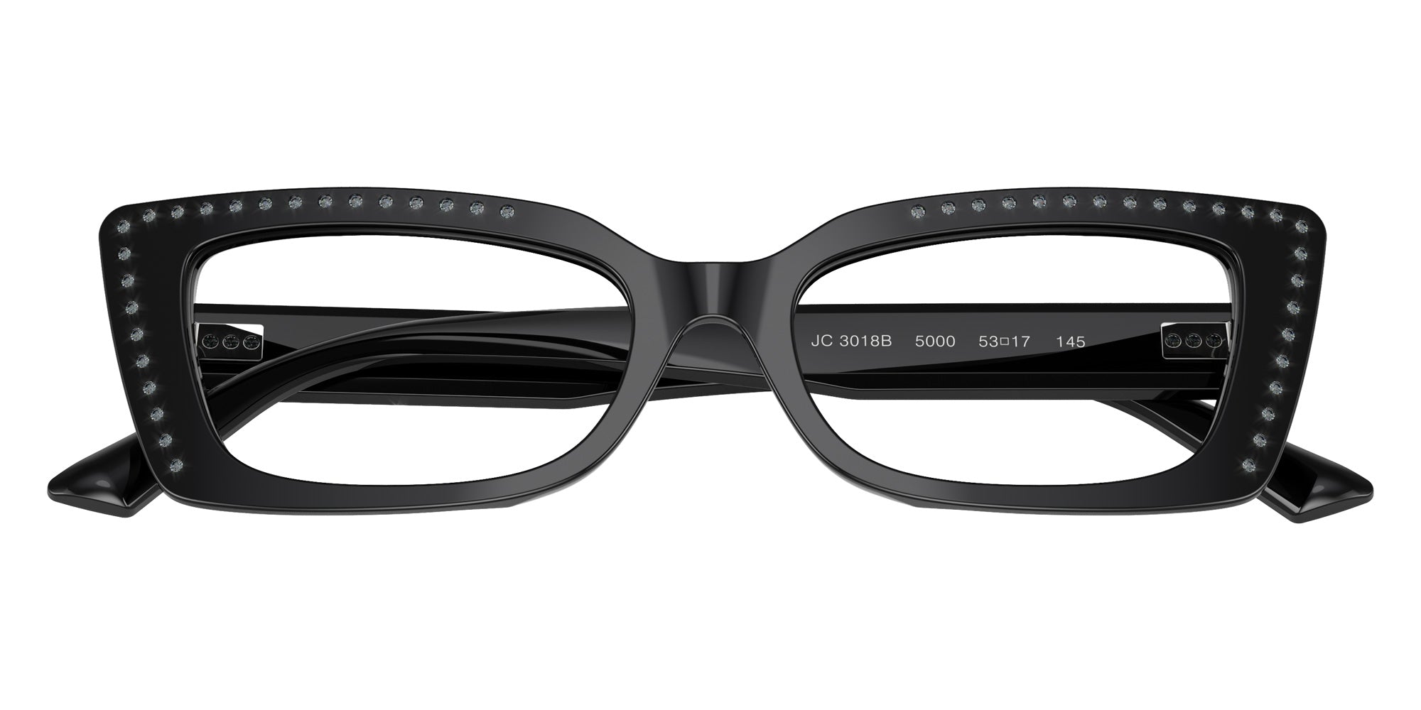Jimmy Choo JC3018B 5000 53 - Black/Silver Night #id:jc3018b5000_s:100120