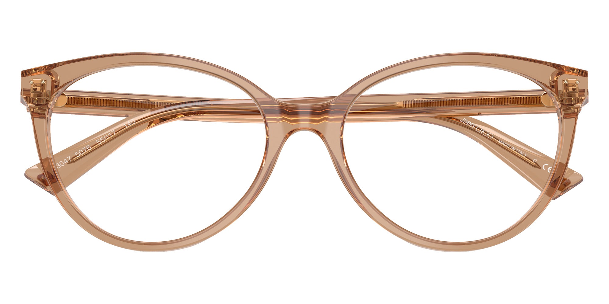 Jimmy Choo JC3047 5076 49 - Transparent Tan #id:jc30475076_s:112120