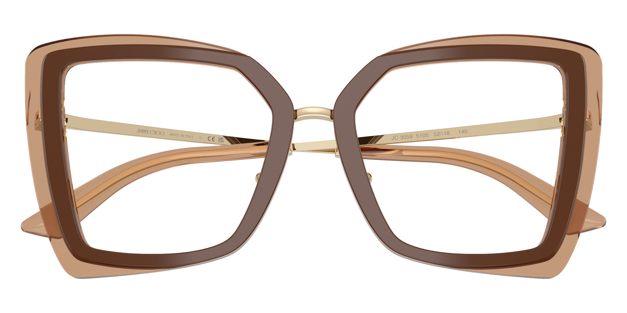 Jimmy Choo JC3059 5105 50 - Brown/Tan #id:jc30595105_s:112120