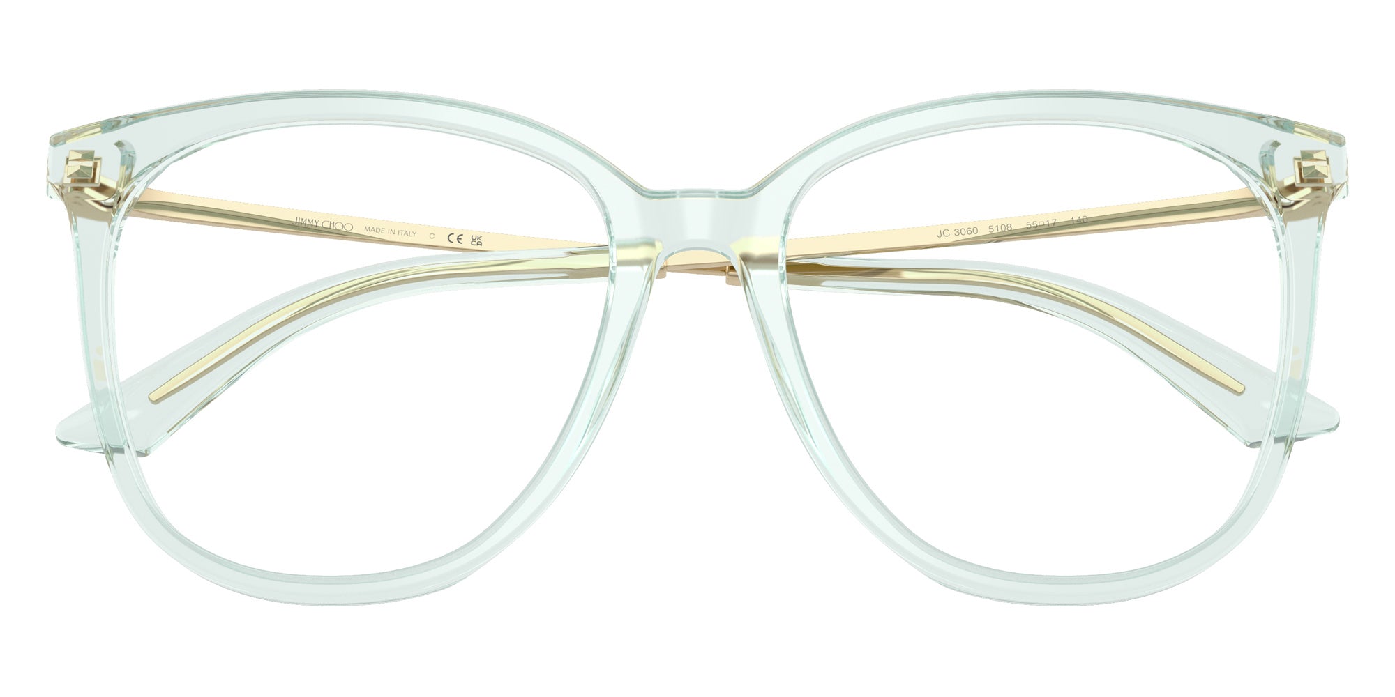 Jimmy Choo JC3060 5108 53 - Transparent Green #id:jc30605108_s:112100