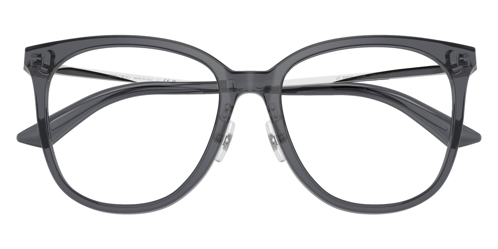 Jimmy Choo JC3060F 5106 53 - Transparent Gray #id:jc3060f5106_s:102120