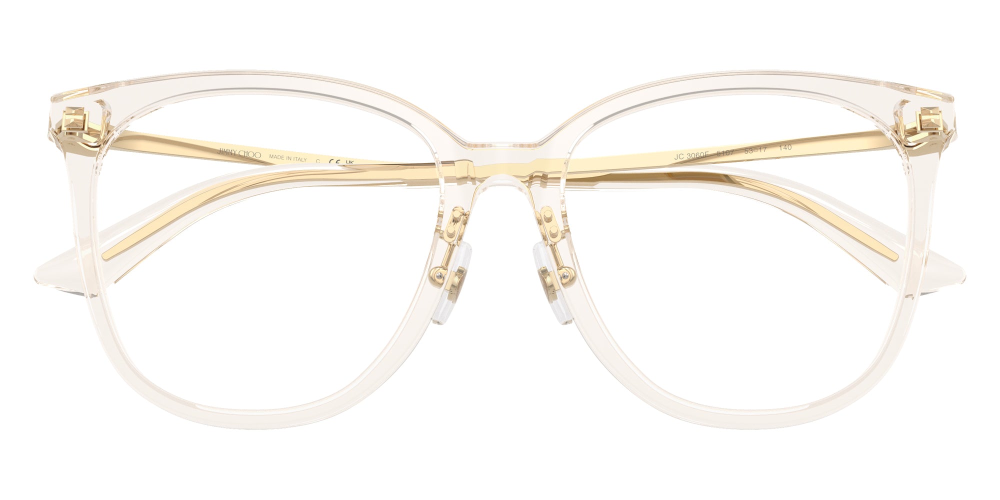 Jimmy Choo JC3060F 5107 53 - Transparent Beige #id:jc3060f5107_s:104120