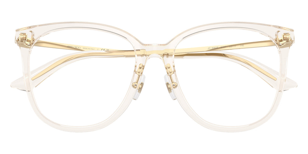 Jimmy Choo JC3060F 5107 53 - Transparent Beige #id:jc3060f5107_s:104120