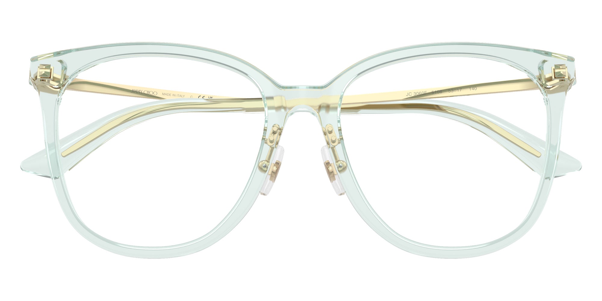 Jimmy Choo JC3060F 5108 53 - Transparent Green #id:jc3060f5108_s:106120