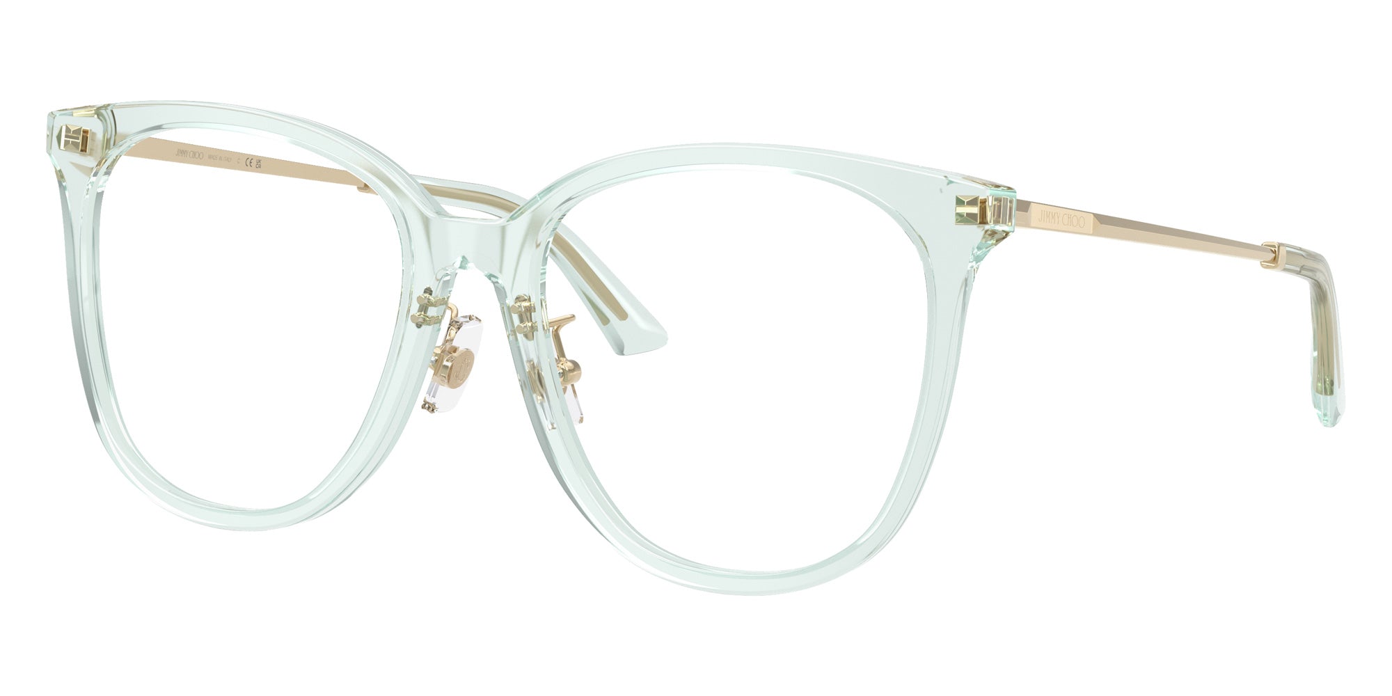 Jimmy Choo JC3060F 5108 53 - Transparent Green #id:jc3060f5108_s:106105