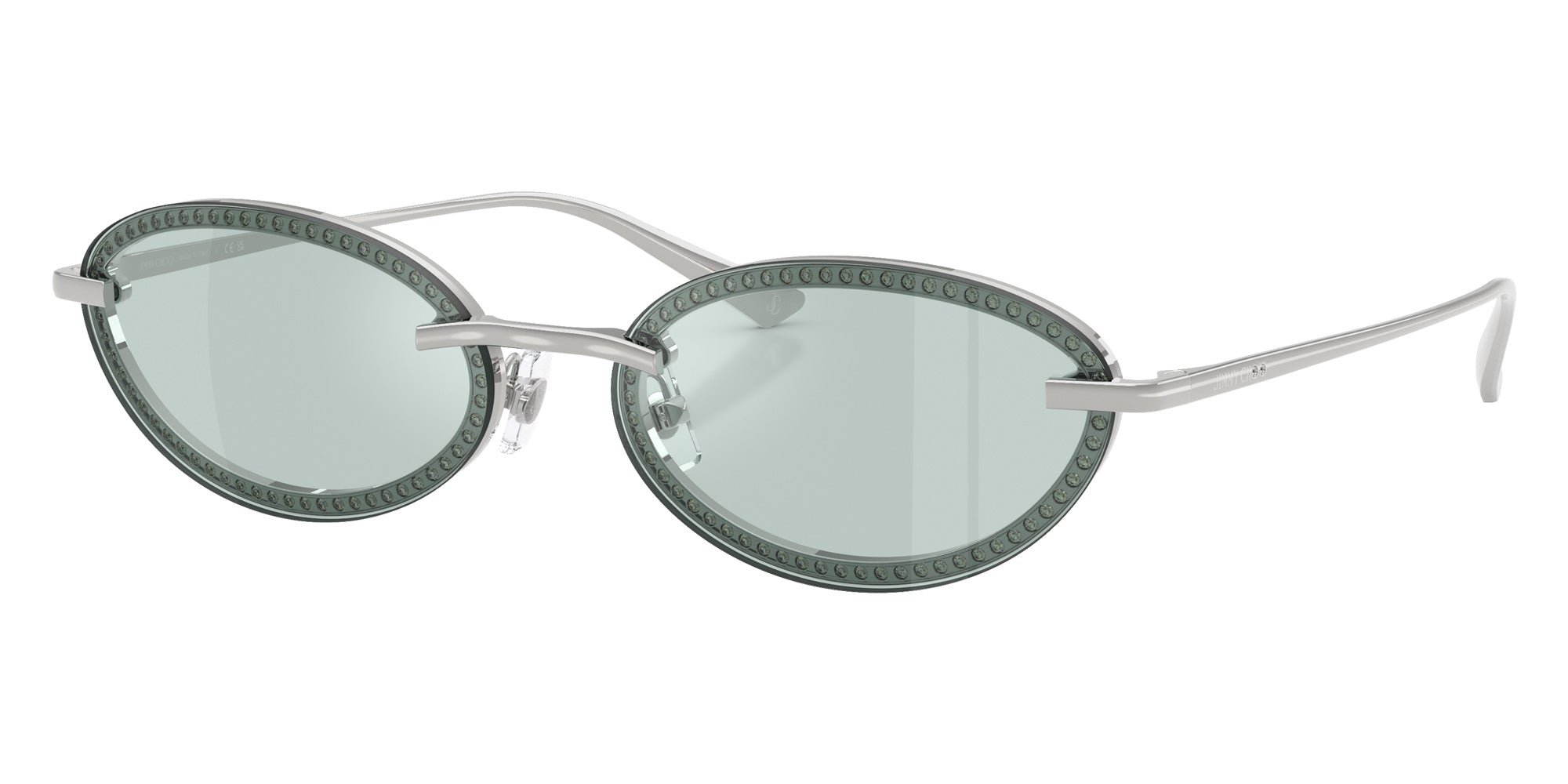 Jimmy Choo JC4020B 30029C 59 - Silver / Azure Flash Silver Mirrored #id:jc4020b30029c_s:100105