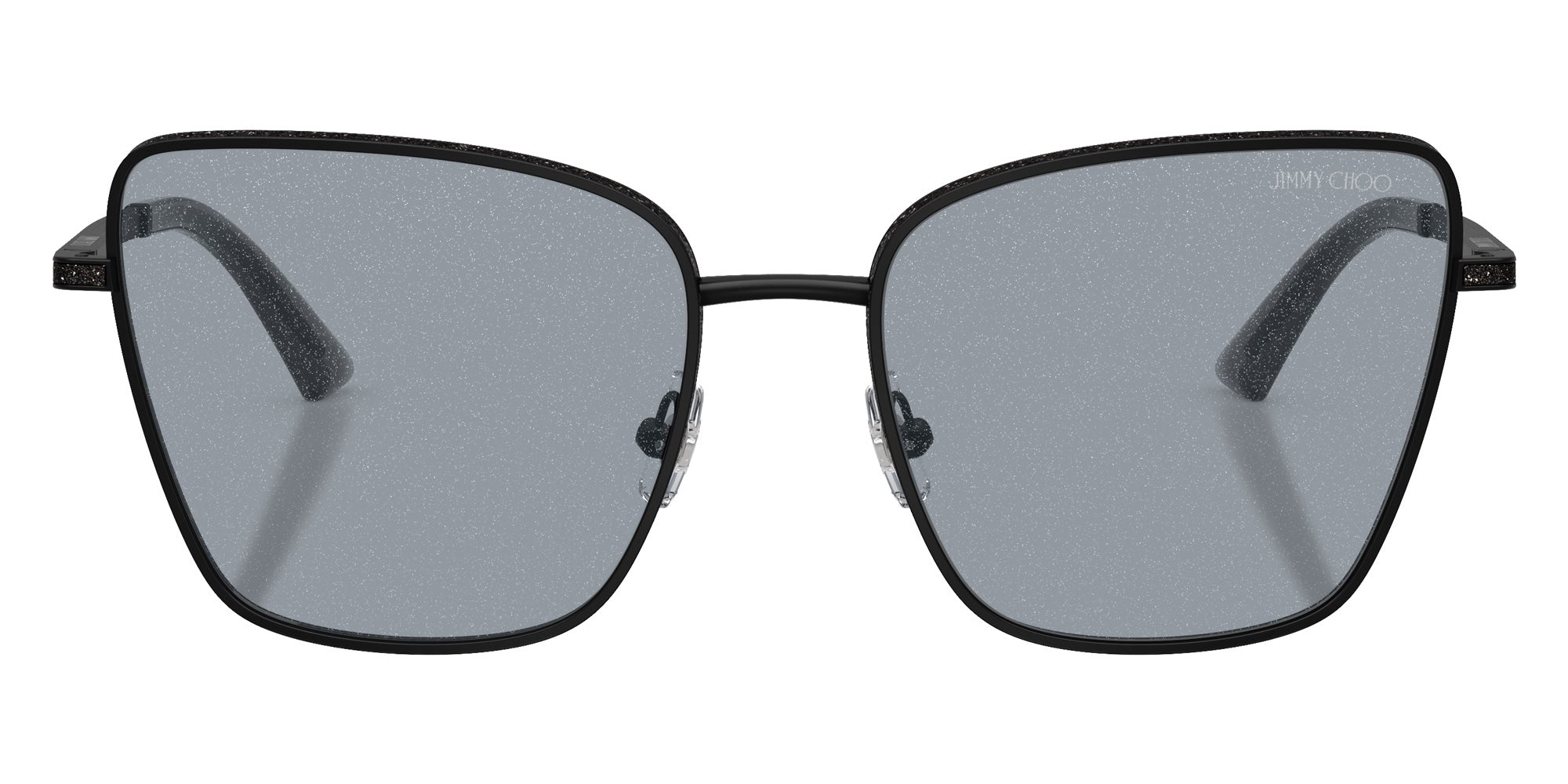 Jimmy Choo JC4023J 30014R 55 - Matte Black / Dark Gray Glitter #id:jc4023j30014r_s:100100