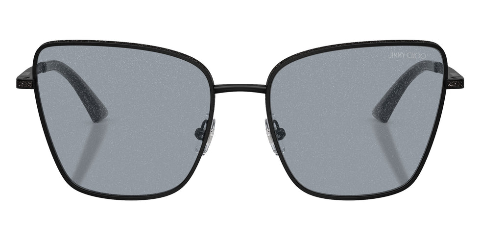 Jimmy Choo JC4023J 30014R 55 - Matte Black / Dark Gray Glitter #id:jc4023j30014r_s:100100