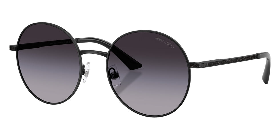Jimmy Choo JC4028J 30018G 53 - Matte Black / Gray Gradient #id:jc4028j30018g_s:100105