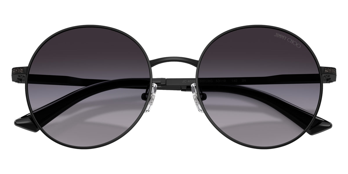 Jimmy Choo JC4028J 30018G 53 - Matte Black / Gray Gradient #id:jc4028j30018g_s:100120