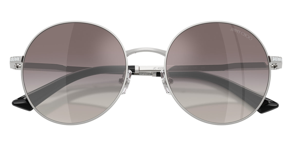 Jimmy Choo JC4028J 30026I 53 - Silver / Gradient Gray Mirrored Silver #id:jc4028j30026i_s:102120