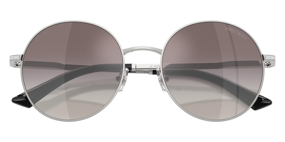 Jimmy Choo JC4028J 30026I 53 - Silver / Gradient Gray Mirrored Silver #id:jc4028j30026i_s:102120