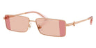 Jimmy Choo JC4029B 300820 57 - Rose Gold / Pink Gradient Sharp Violet #id:jc4029b300820_s:106105