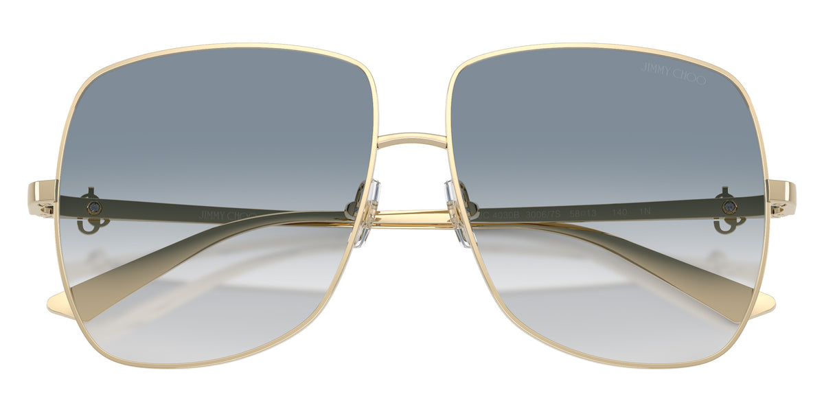 Jimmy Choo JC4030B 30067S 58 - Pale Gold / Gray Gradient Blue #id:jc4030b30067s_s:102120