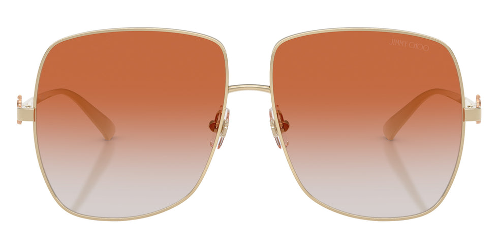 Jimmy Choo JC4030B 3006BU 58 - Pale Gold / Gray Gradient Orange #id:jc4030b3006bu_s:104100