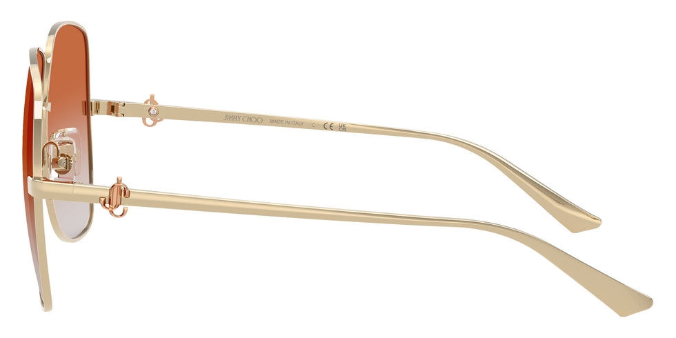 Jimmy Choo JC4030B 3006BU 58 - Pale Gold / Gray Gradient Orange #id:jc4030b3006bu_s:104110