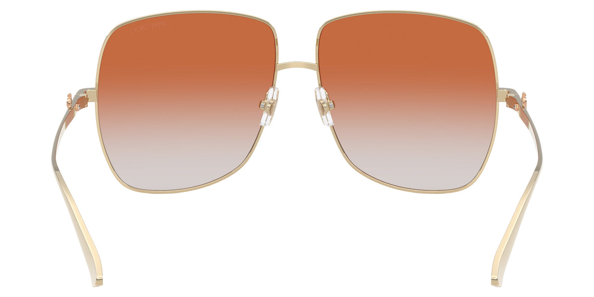 Jimmy Choo JC4030B 3006BU 58 - Pale Gold / Gray Gradient Orange #id:jc4030b3006bu_s:104115