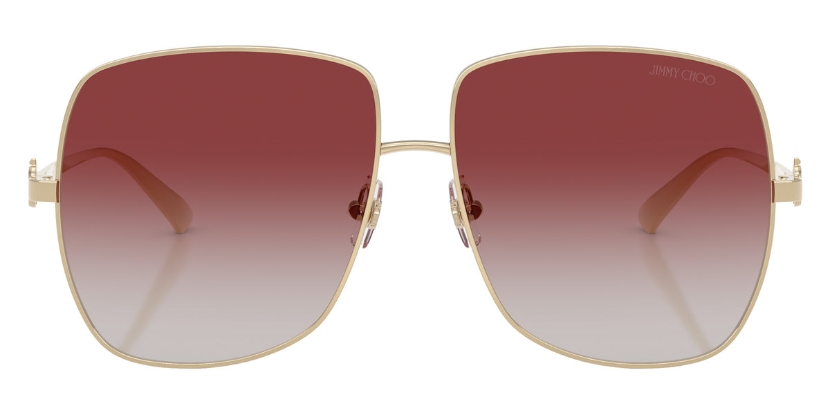Jimmy Choo JC4030B 3006BV 58 - Pale Gold / Gray Gradient Bordeaux #id:jc4030b3006bv_s:106100