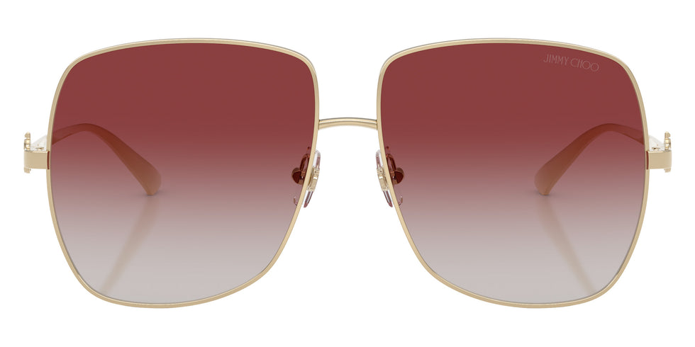 Jimmy Choo JC4030B 3006BV 58 - Pale Gold / Gray Gradient Bordeaux #id:jc4030b3006bv_s:106100