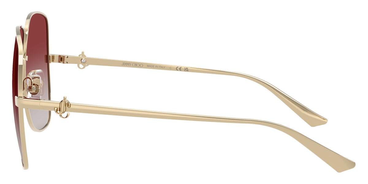 Jimmy Choo JC4030B 3006BV 58 - Pale Gold / Gray Gradient Bordeaux #id:jc4030b3006bv_s:106110