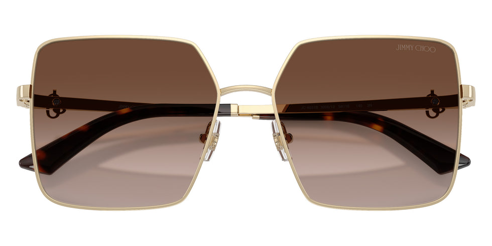 Jimmy Choo JC4031B 300613 56 - Pale Gold / Brown Gradient #id:jc4031b300613_s:100120