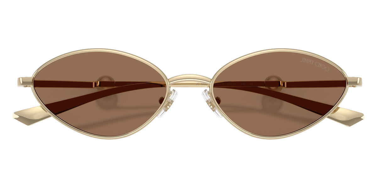 Jimmy Choo JC4033H 300673 55 - Pale Gold / Dark Brown #id:jc4033h300673_s:100120