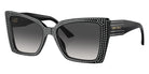 Jimmy Choo JC5001B 50538G 54 - Black / Gradient Gray #id:jc5001b50538g_s:100105