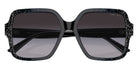 Jimmy Choo JC5005F 50418G 55 - Black Gradient Glitter / Gradient Gray #id:jc5005f50418g_s:100120