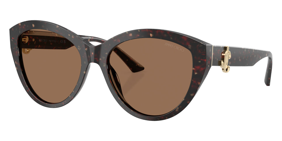 Jimmy Choo JC5007 512573 55 - Dark Havana Glitter / Dark Brown #id:jc5007512573_s:100105