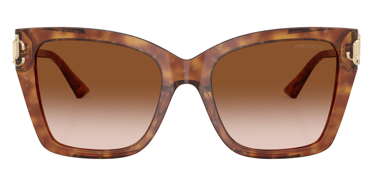 Jimmy Choo JC5012 511413 54 - Blonde Glitter Havana / Brown Gradient #id:jc5012511413_s:100100
