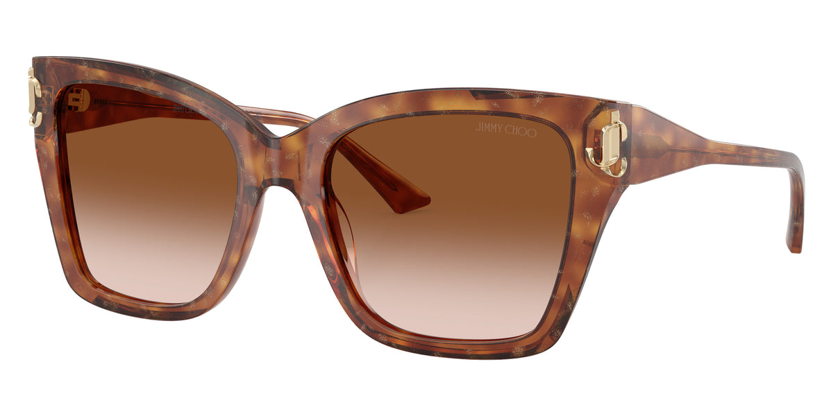 Jimmy Choo JC5012 511413 54 - Blonde Glitter Havana / Brown Gradient #id:jc5012511413_s:100105