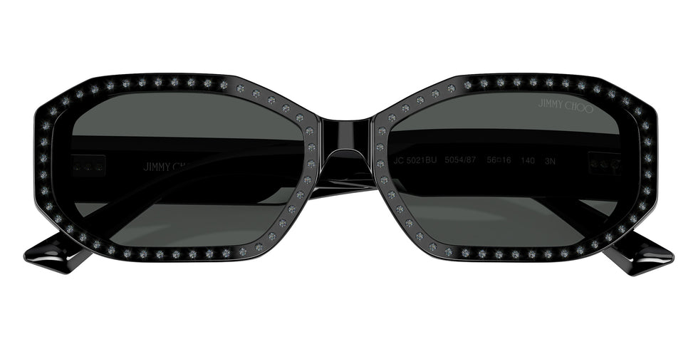 Jimmy Choo JC5021BU 505487 56 - Black/Silver Night / Dark Gray #id:jc5021bu505487_s:100120