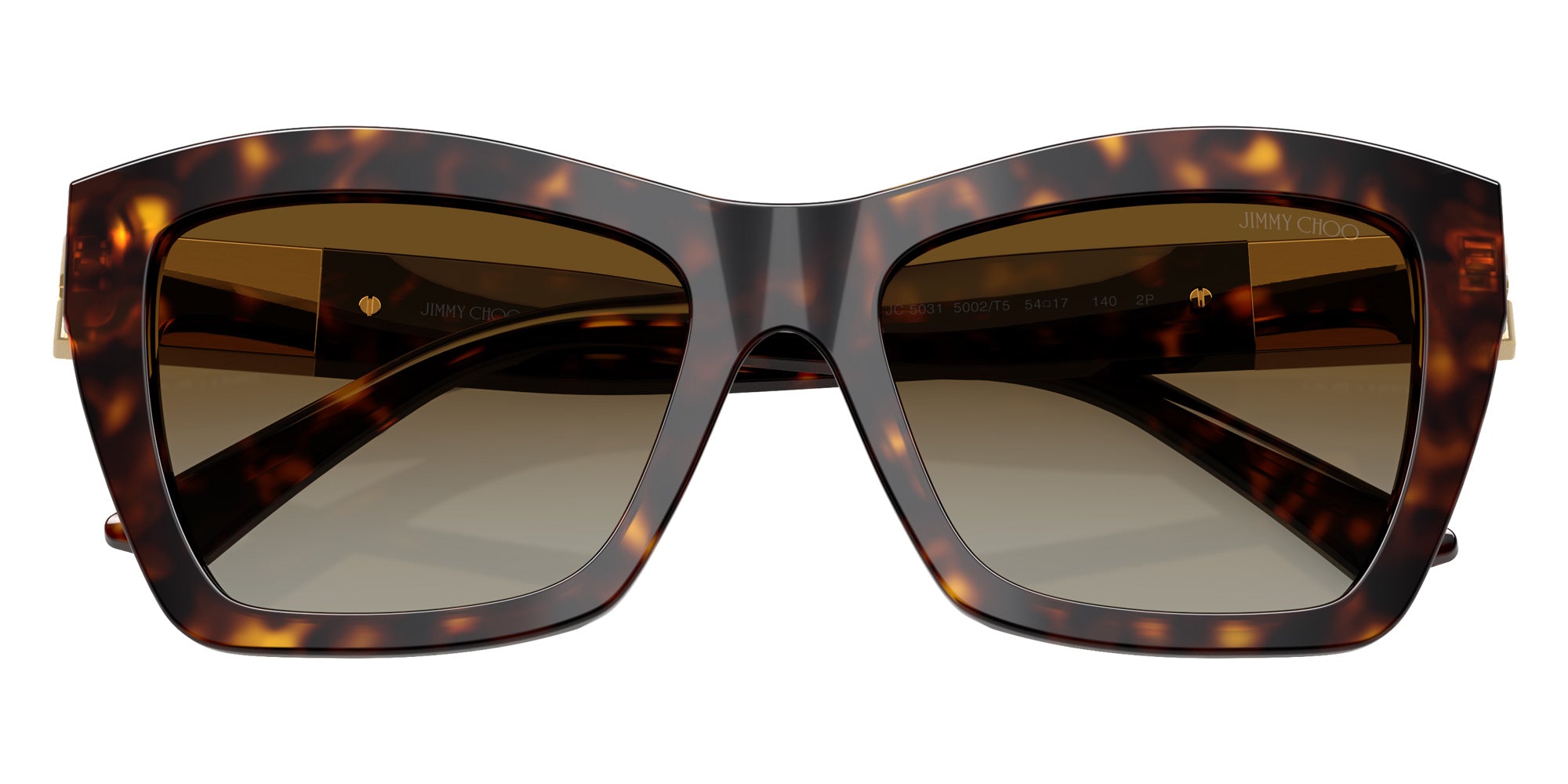 Jimmy Choo JC5031 5002T5 54 - Havana / Polarized Gradient Brown #id:jc50315002t5_s:100120