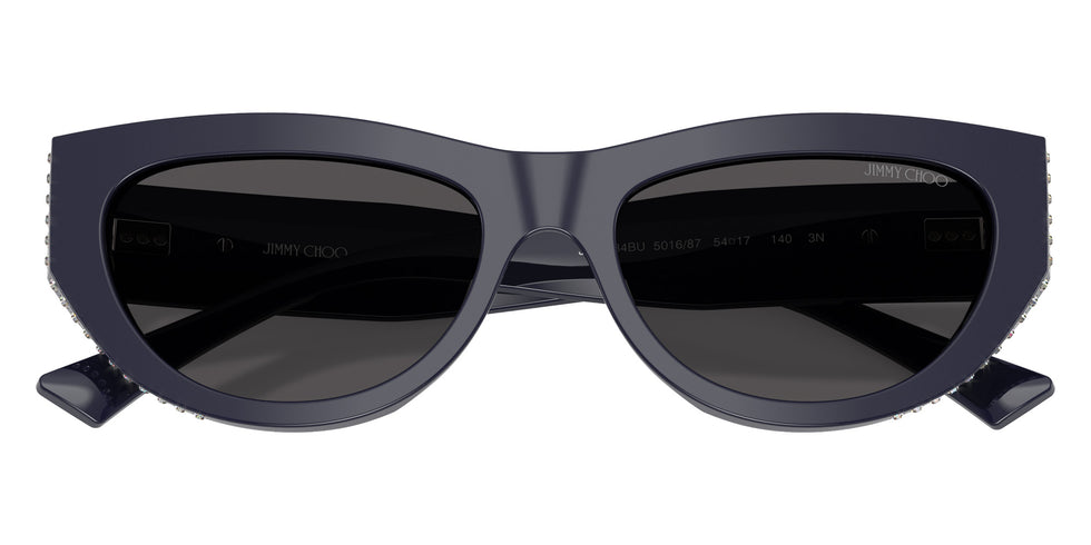 Jimmy Choo JC5034BU 501687 54 - Navy Blue / Dark Gray #id:jc5034bu501687_s:100120