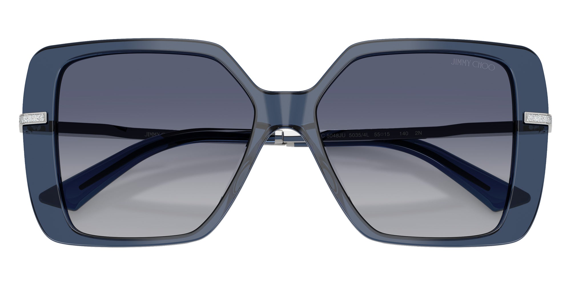 Jimmy Choo JC5048JU 50354L 55 - Transparent Navy / Gradient Blue #id:jc5048ju50354l_s:102120