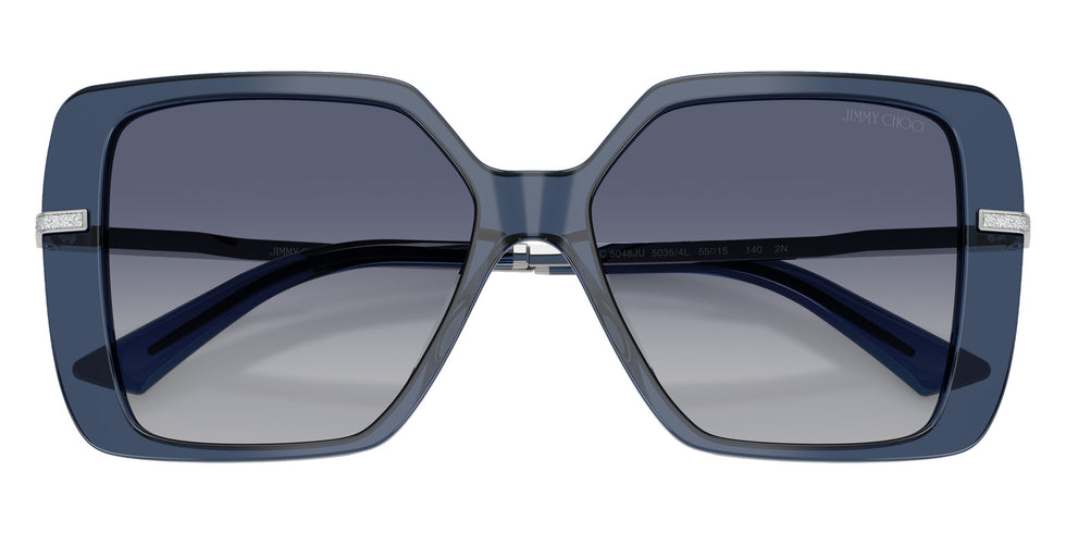 Jimmy Choo JC5048JU 50354L 55 - Transparent Navy / Gradient Blue #id:jc5048ju50354l_s:102120