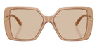 Jimmy Choo JC5048JU 507693 55 - Transparent Tan / Light Brown #id:jc5048ju507693_s:104100