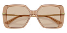 Jimmy Choo JC5048JU 507693 55 - Transparent Tan / Light Brown #id:jc5048ju507693_s:104120