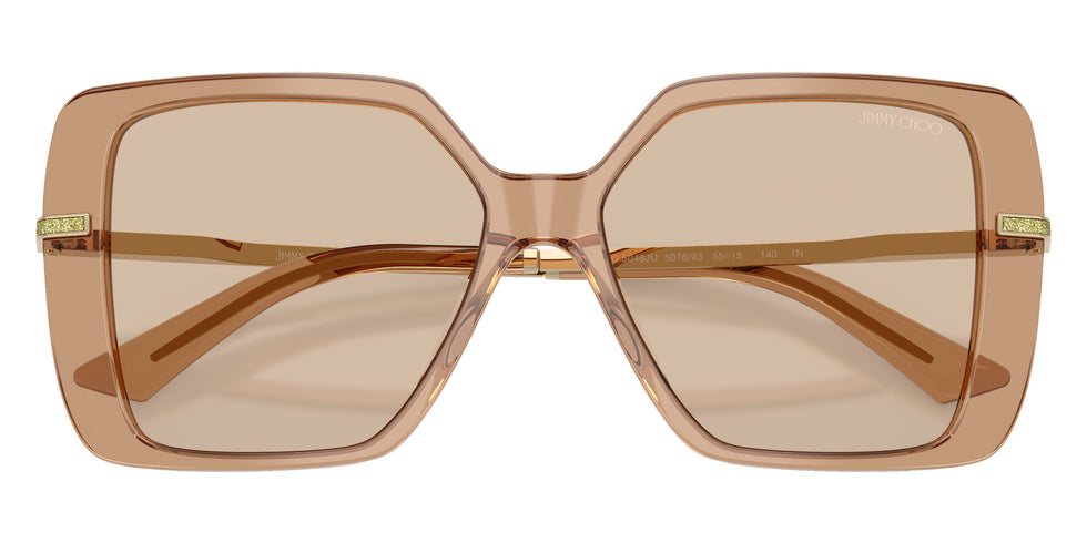 Jimmy Choo JC5048JU 507693 55 - Transparent Tan / Light Brown #id:jc5048ju507693_s:104120