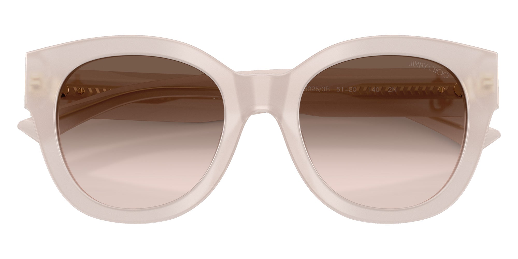 Jimmy Choo JC5053F 50253B 51 - Opaline Taupe / Pink Gradient Dark Gray #id:jc5053f50253b_s:100120