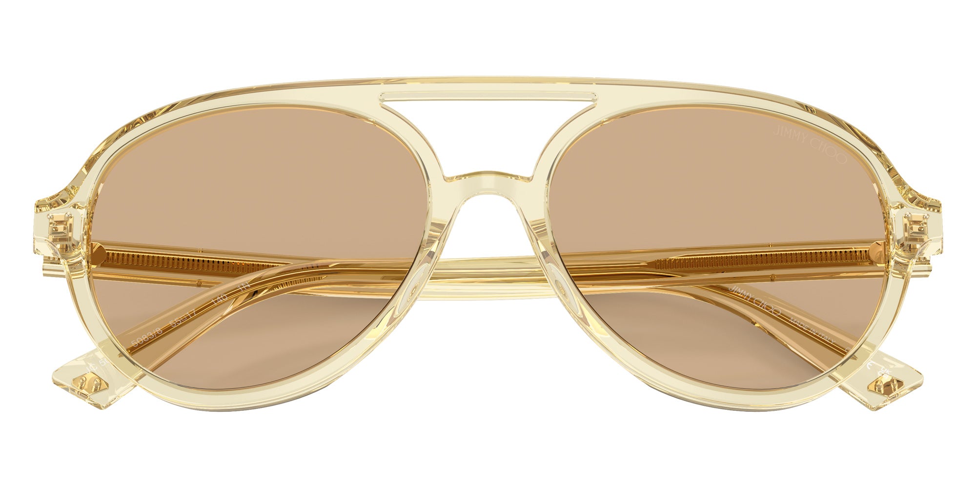 Jimmy Choo JC5055U Aviator Sunglasses | EyeOns.com