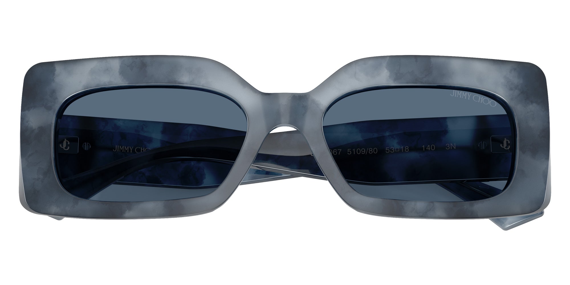 Jimmy Choo JC5067 510980 53 - Navy Blue Havana #id:jc5067510980_s:108120