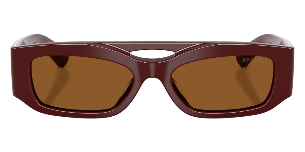 Jimmy Choo JC5070BU 505773 53 - Cranberry / Dark Brown #id:jc5070bu505773_s:102100