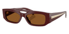 Jimmy Choo JC5070BU 505773 53 - Cranberry / Dark Brown #id:jc5070bu505773_s:102105