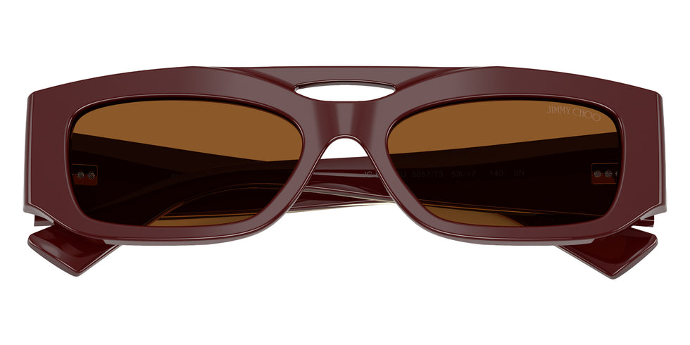 Jimmy Choo JC5070BU 505773 53 - Cranberry / Dark Brown #id:jc5070bu505773_s:102120